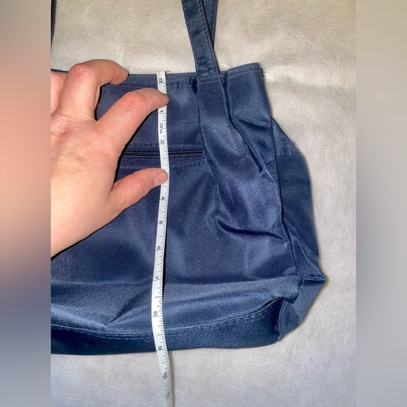 Elegant Blue Women's Shoulder Bag - Picture 3 of 4